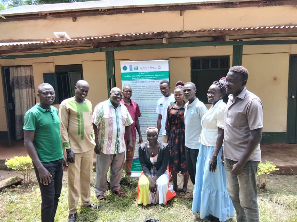 Group photos of Yambio ToT after the final session of 5 day training at YWCA Compound